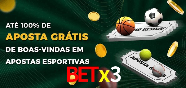 betx3 Ate 100% de Aposta Gratis